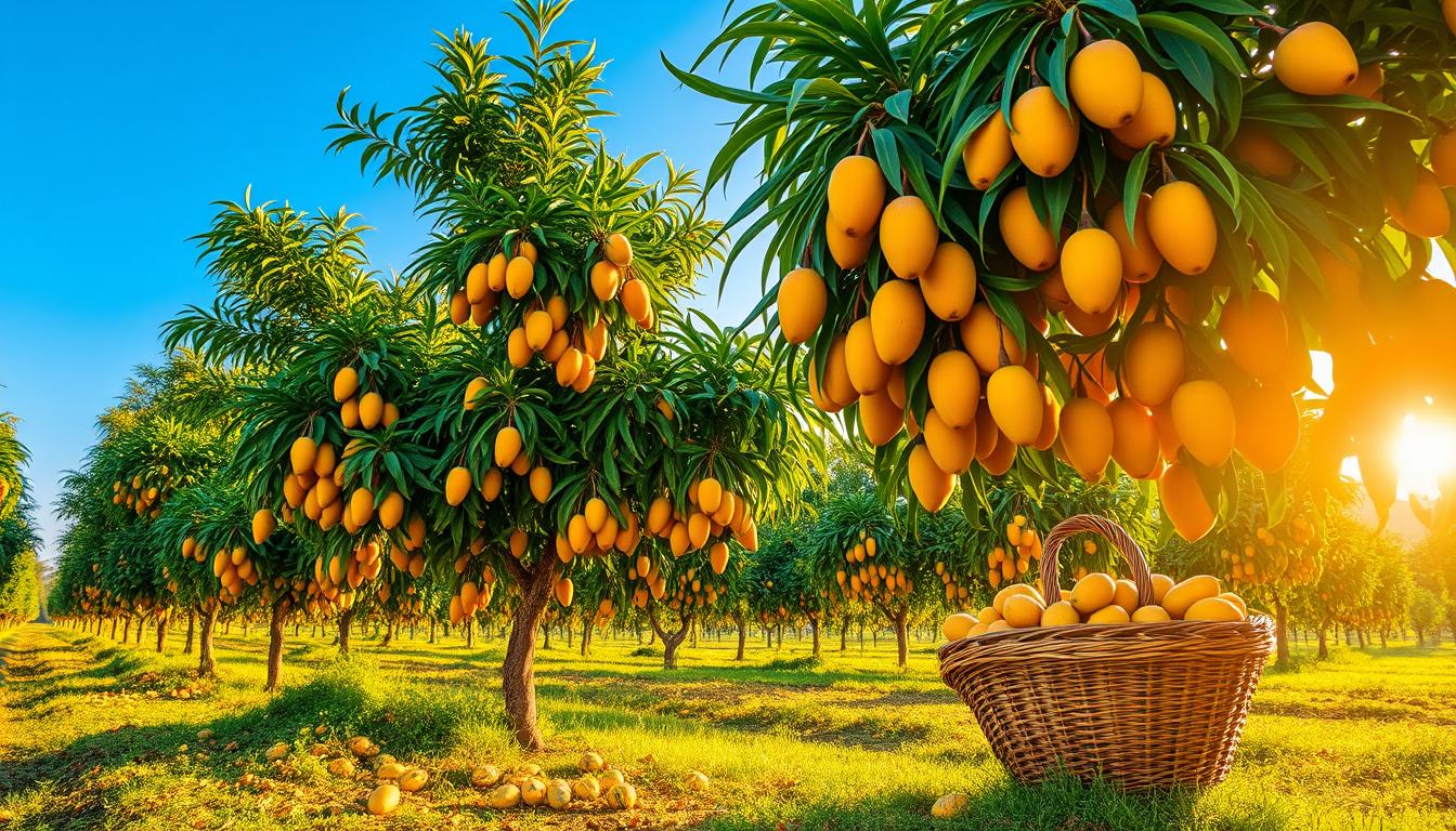 when are mangos harvested