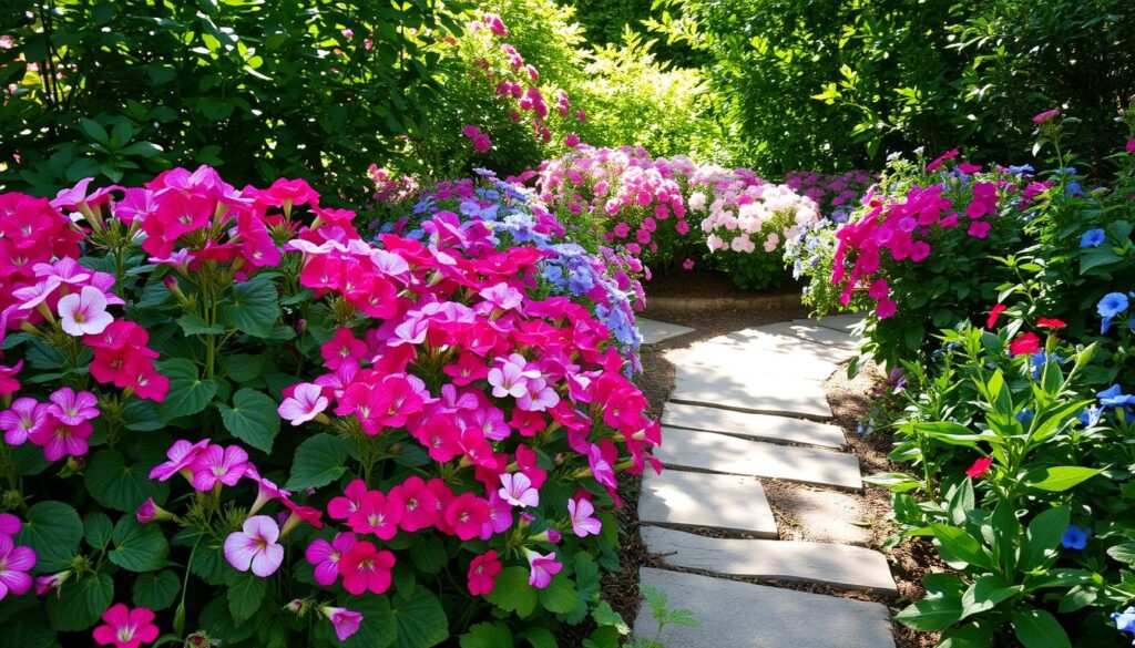 Cranesbill Geranium Garden Landscape Cranesbill Geranium Garden Landscape