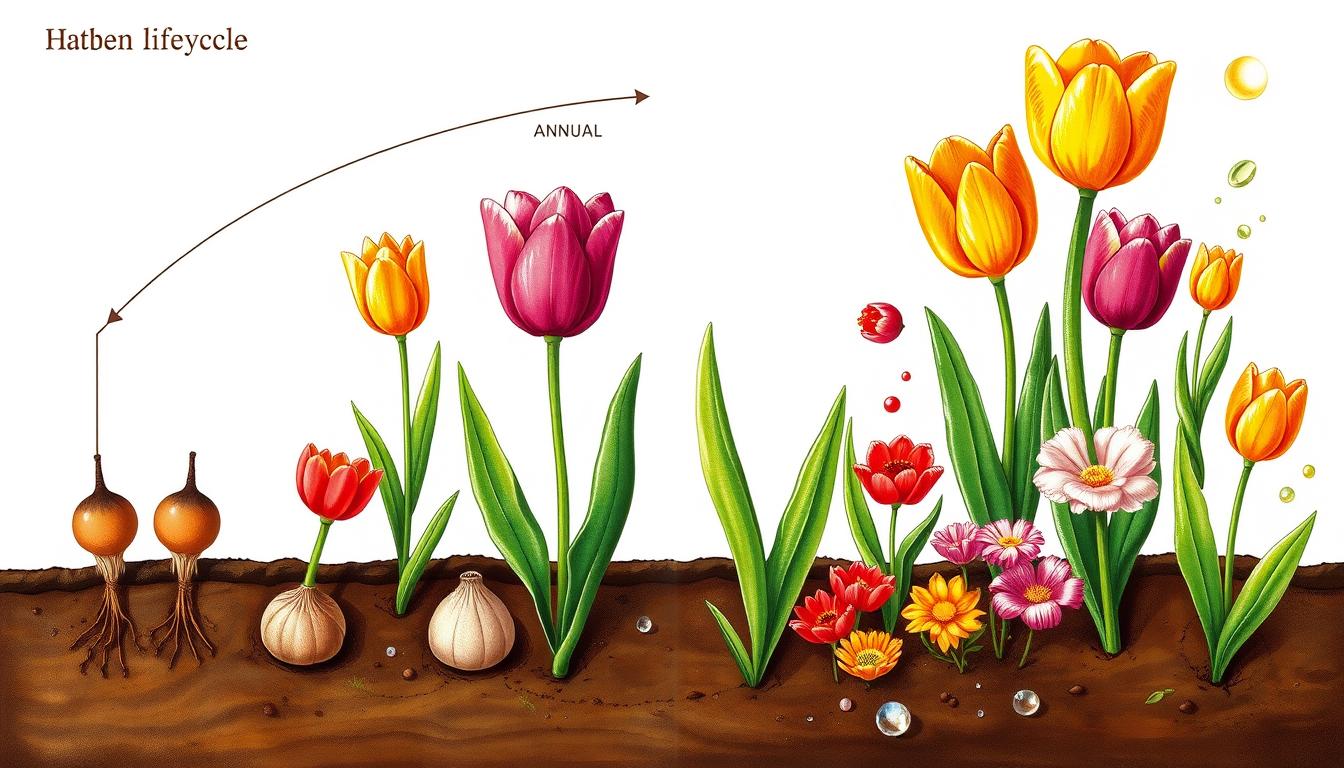 is a tulip an annual perennial or biannual